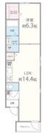 江坂駅 徒歩18分 3階の物件間取画像